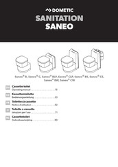 Dometic Saneo CLP Gebruiksaanwijzing