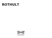 IKEA ROTHULT Handleiding