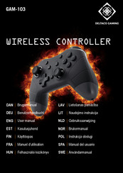 Deltaco Gaming GAM-103 Gebruiksaanwijzing
