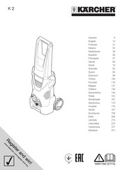 Kärcher K 2 Originele Gebruiksaanwijzing