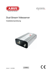 Abus Eyseo Dual Stream TV7206 Installatiehandleiding