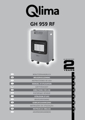 Qlima GH 959 RF Gebruiksaanwijzing