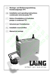 Laing TP1 Installatievoorschriften