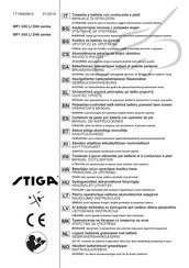 Stiga MP1 500 Li D48 Series Gebruikershandleiding