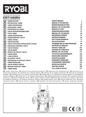 Ryobi ERT1400RV Gebruikshandleiding