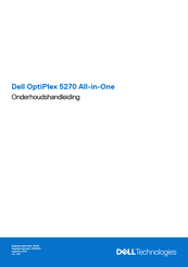 Dell OptiPlex 5270 All-in-One Onderhoudshandleiding