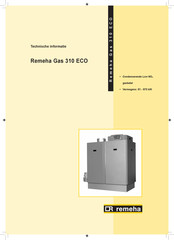 REMEHA Gas 310 ECO Technische Handleiding