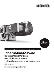 Siemens Innomotics SG Montage- En Bedieningshandleiding