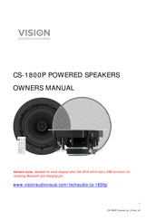 Vision CS-1800P Handleiding