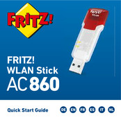 AVM FRITZ!WLAN Stick AC 860 Snelstartgids