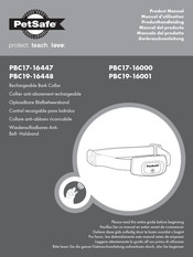 Petsafe PBC17-16447 Producthandleiding