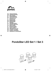 Pontec PondoStar LED Set 1 Gebruiksaanwijzing