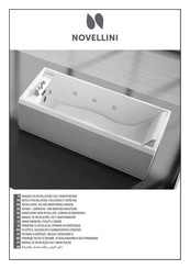 Novellini HYDRO SENSE 3 190x80 Handleiding Voor Installatie, Gebruik En Onderhoud