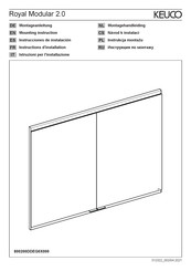 KEUCO Royal Modular 2.0 Montagehandleiding