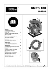 Gude GMPS 100 Vertaling Van De Originele Gebruiksaanwijzing