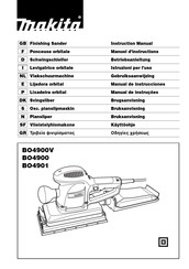 Makita BO4900 Gebruiksaanwijzing