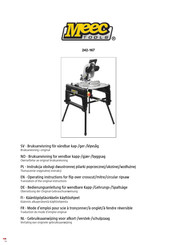 Meec tools 242-167 Vertaling Van De Originele Gebruiksaanwijzing