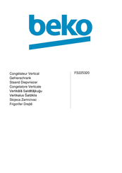 Beko FS225320 Gebruiksaanwijzing