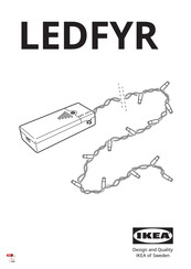 IKEA LEDFYR Handleiding