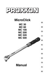 Proxxon MicroClick MC 60 Handleiding