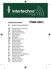 INTERTECHNO ITWR-3501 Bedieningshandleiding