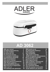 Adler europe AD 3062 Handleiding