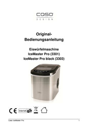 CASO DESIGN IceMaster Pro Handleiding