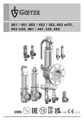Goetze 652 sGK Handleiding