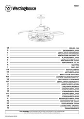 Westinghouse 73001 Handleiding