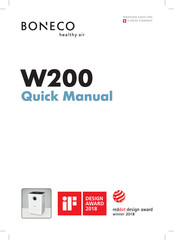 Boneco W200 Beknopte Handleiding