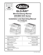 Hatco GLO-RAY GRCMW-1D Series Handleiding Voor Installatie, Bediening En Onderhoud