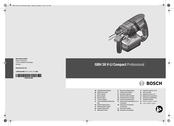 Bosch GBH 36 V-LI Compact Professional Oorspronkelijke Gebruiksaanwijzing