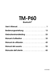 Epson TM-P60 Gebruikershandleiding