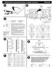 Honeywell DET8M Installatie-Instructies
