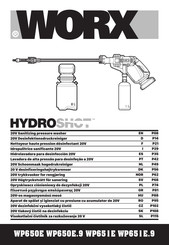 Worx HYDROSHOT WP650E.9 Handleiding