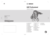 Bosch GOF Professional 1250 LCE Oorspronkelijke Gebruiksaanwijzing