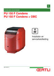 OERTLI PU 150 F Condens Installatie- En Servicehandleiding