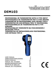 Velleman DEM103 Gebruikershandleiding