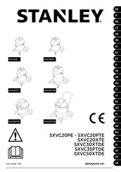 Stanley SXVC20XTE Gebruiksaanwijzing