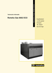 REMEHA Gas 6002 ECO Technische Handleiding