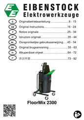 EIBENSTOCK FloorMix 2300 Oorspronkelijke Gebruiksaanwijzing
