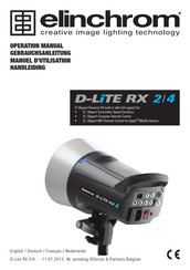 Elinchrom D-LiTE RX 2 Handleiding