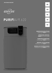 asecos PURIFIAIR.620 Gebruiksaanwijzing