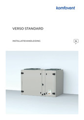 Komfovent Verso R 1300 F Standard Installatiehandleiding