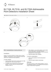 Kilsen KL731A Instructieblad