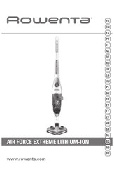 Rowenta AIR FORCE EXTREME LITHIUM-ION Handleiding