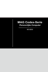 MSI MAG Codex Series Handleiding