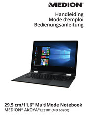 Medion AKOYA E2218T Handleiding