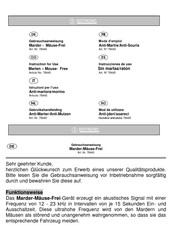 Isotronic 78440 Gebruikershandleiding