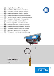 Gude 01708 Vertaling Van De Originele Gebruiksaanwijzing